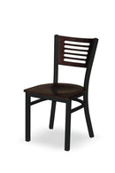 High Point Milan Chair with Wood Ladder Back - 213