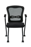 Silla de capacitación High Point Nexstep con respaldo de malla y asiento tapizado - 757