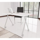 Boss Flip Top Training Table, White