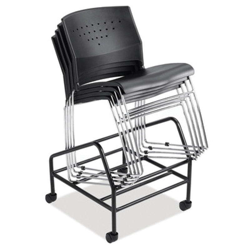 Office Source Tower Collection Black Chair Dolly - D100