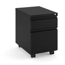Office Source Pedestales Metálicos Cajonera Metálica para Archivos y Caja de 2 Cajones - 22"P - CPSBF