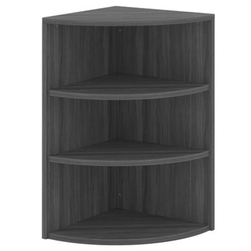 Office Source OS Laminate Collection Corner Bookcase - PL161