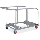Office Source Blow Molded Folding Tables | Round Table Cart - RA106A