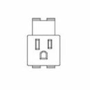 Sistema Eléctrico Modular Office Source Receptáculo Aislado 3 - 84SIGOR150