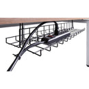 Office Source Borders II Collection 24" Double Wire Mesh Tray - PLTWTDOUBLE24