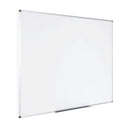 Tablero de acero magnético Office Source ViZual Collection con marco de aluminio - 36" x 48" - OS05071MS