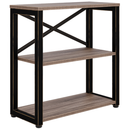 Office Source Riveted | Estantería metálica de 36" de altura - HIB3536
