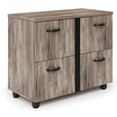 Office Source Riveted | Archivador lateral de 2 cajones - HIL36