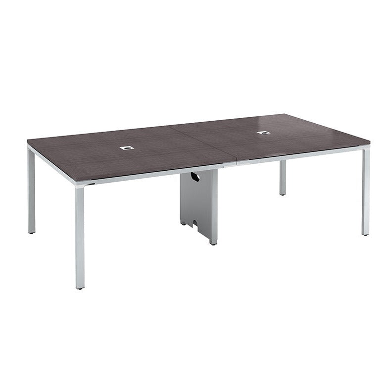 Boss Simple System 95 X 47 Meeting Table, Driftwood or White