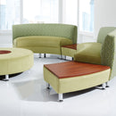 High Point Accompany Metal Legs 60° Inside Facing Loveseat - 5965MET-IF