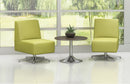Sillón sin brazos giratorio High Point Eve con base de retorno - 5807
