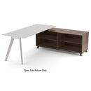 Office Source Sienna | Retorno Lateral Abierto de 63" - OX9180