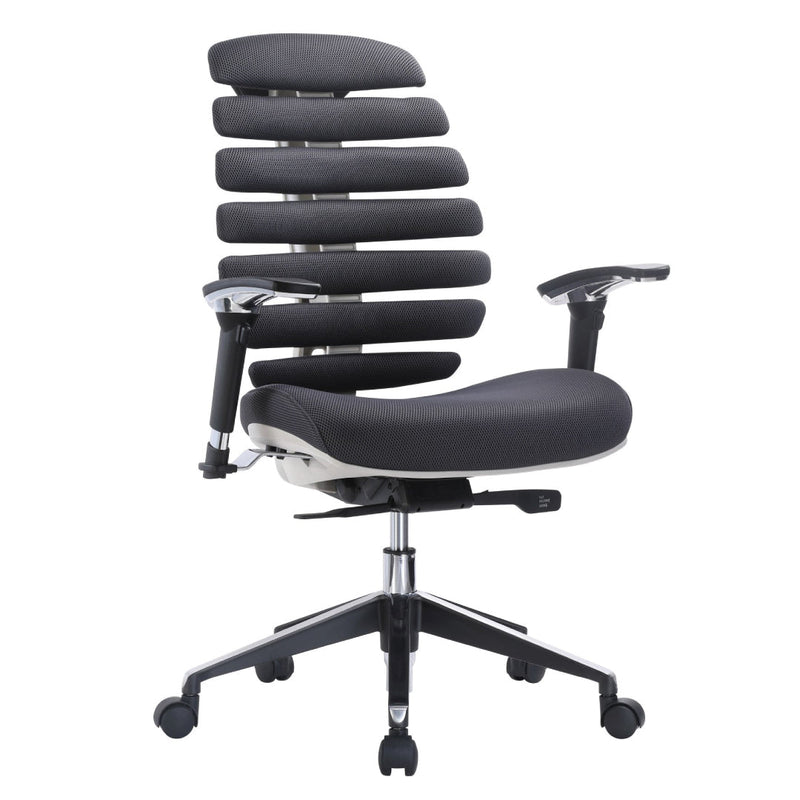 Ergo HQ Spine Grey Office Mid-Back Chair - TC-101-GY