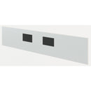Office Source Fuse Collection Cubierta de Metal con Tomas de Corriente - 24" - OSTTRP2400